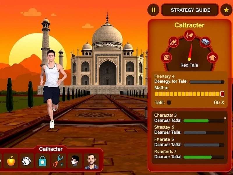 Sunset Marathon Taj strategy guide infographic